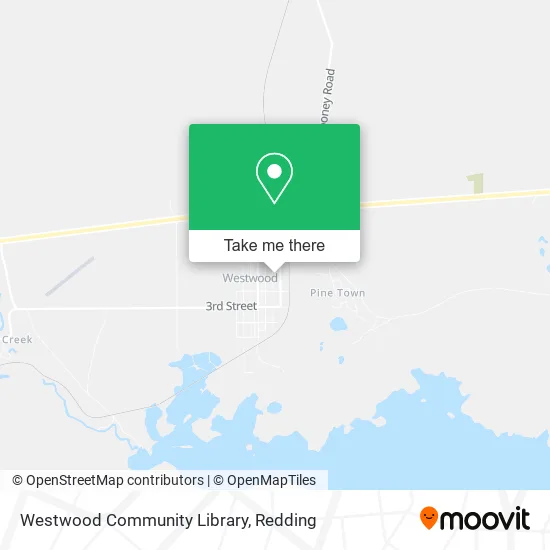 Westwood Community Library map
