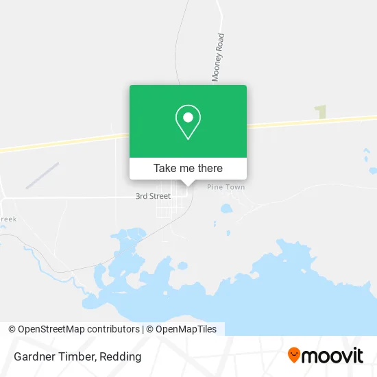 Gardner Timber map