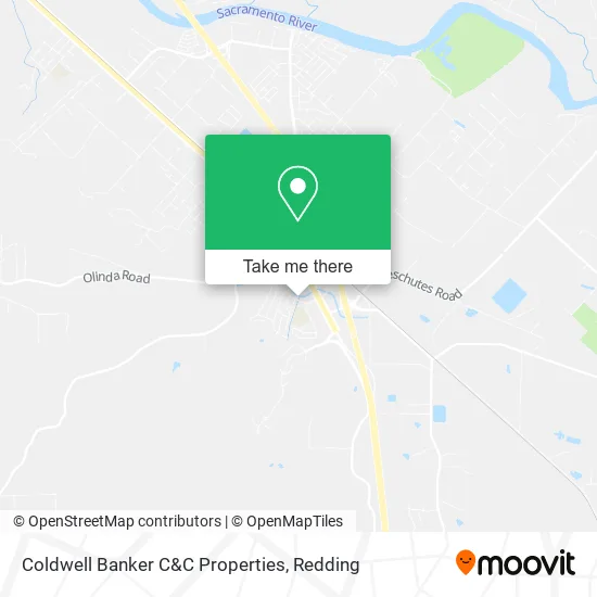 Coldwell Banker C&C Properties map