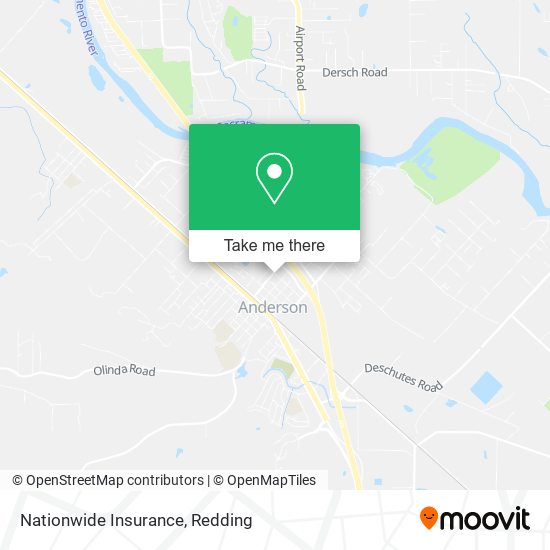 Mapa de Nationwide Insurance