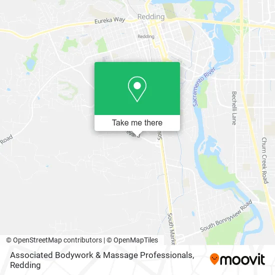 Associated Bodywork & Massage Professionals map