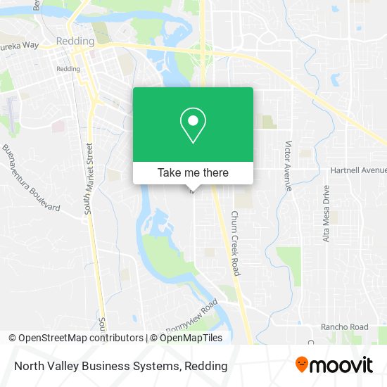 North Valley Business Systems map