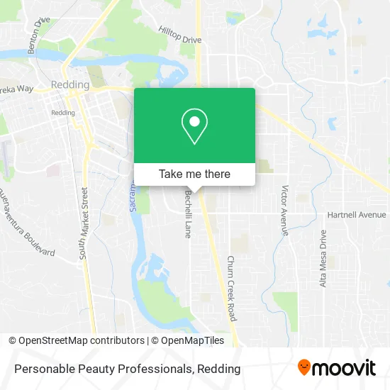 Personable Peauty Professionals map