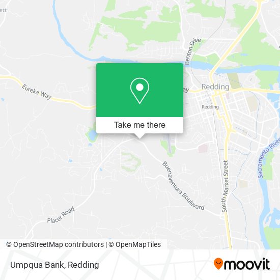 Umpqua Bank map