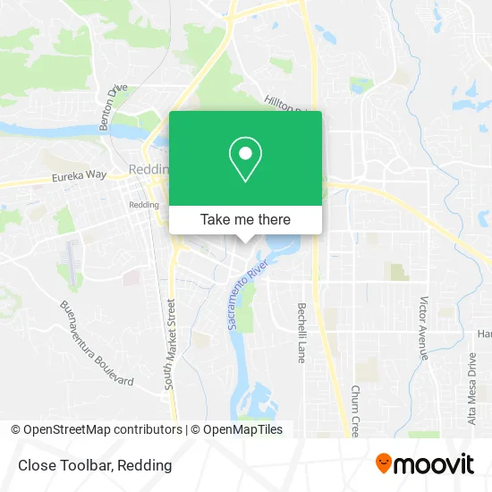 Close Toolbar map