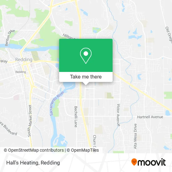 Hall's Heating map