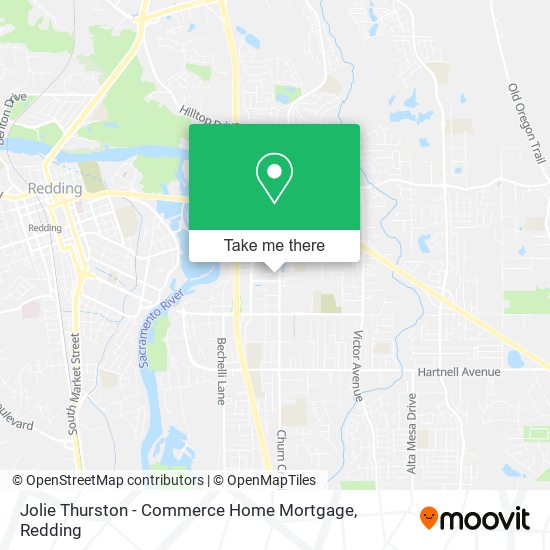 Jolie Thurston - Commerce Home Mortgage map