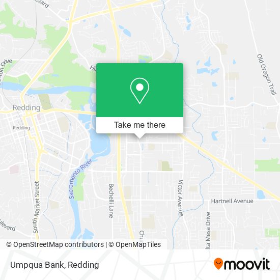 Umpqua Bank map