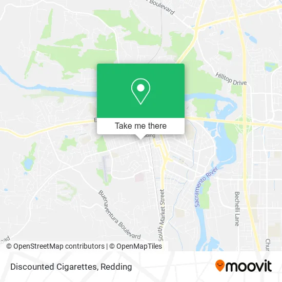 Discounted Cigarettes map