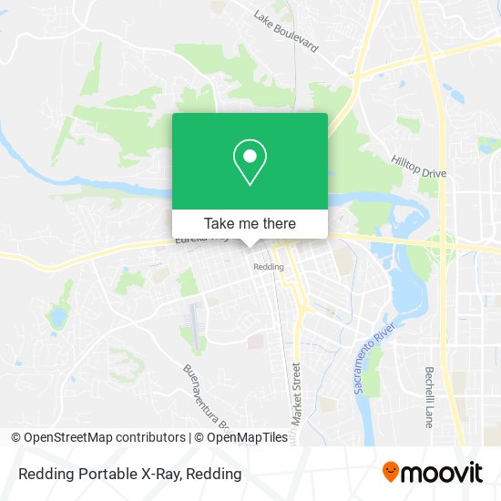 Mapa de Redding Portable X-Ray