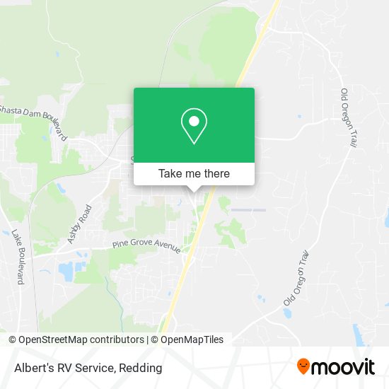 Albert's RV Service map