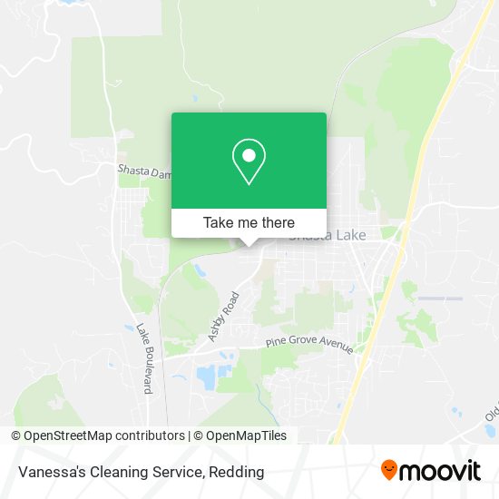 Mapa de Vanessa's Cleaning Service