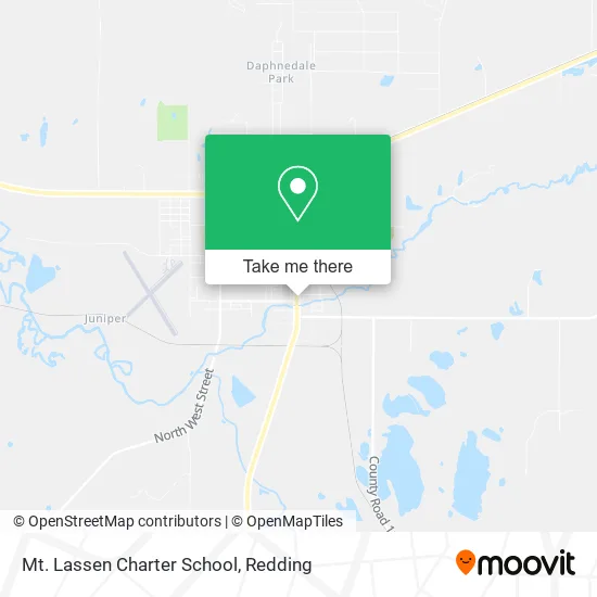 Mt. Lassen Charter School map