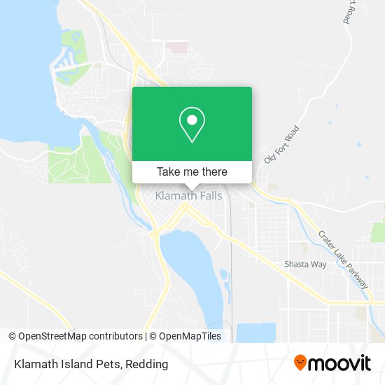 Klamath Island Pets map