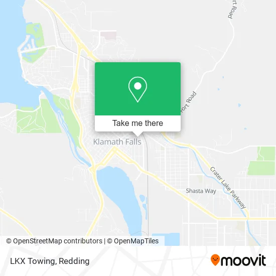 LKX Towing map