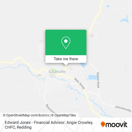 Mapa de Edward Jones - Financial Advisor: Angie Crowley, CHFC