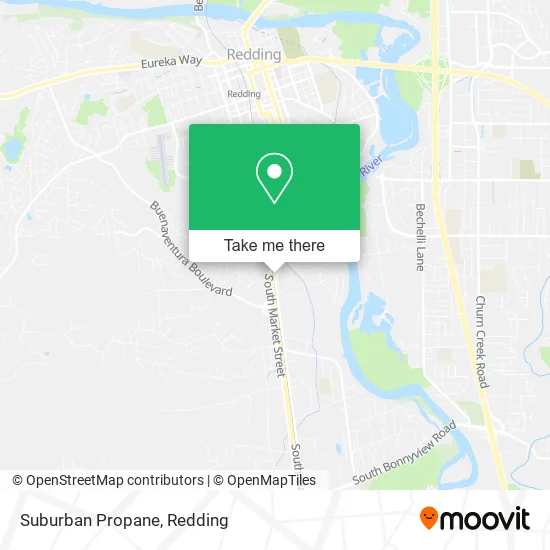 Suburban Propane map