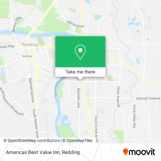 Mapa de Americas Best Value Inn