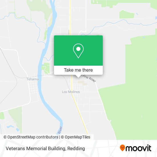 Veterans Memorial Building map