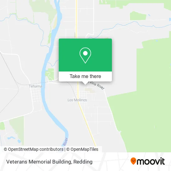 Veterans Memorial Building map