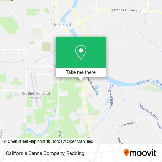 California Canna Company map