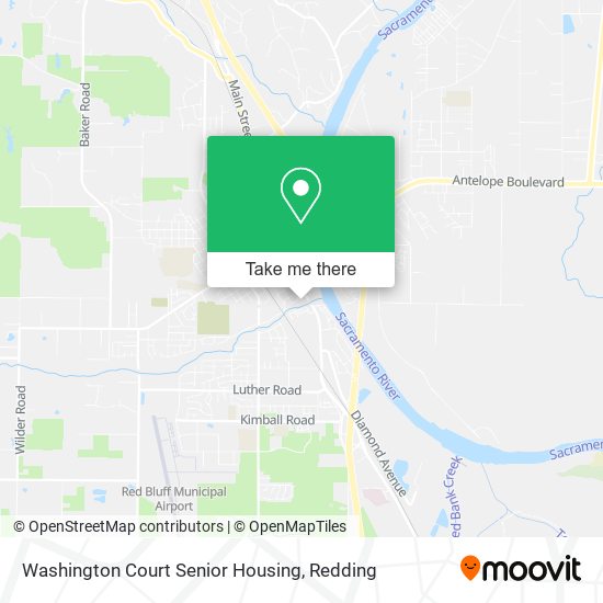 Mapa de Washington Court Senior Housing