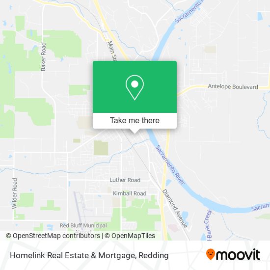 Homelink Real Estate & Mortgage map