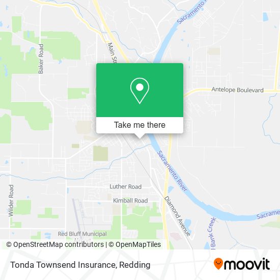 Mapa de Tonda Townsend Insurance