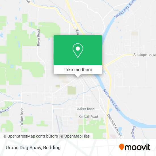 Urban Dog Spaw map