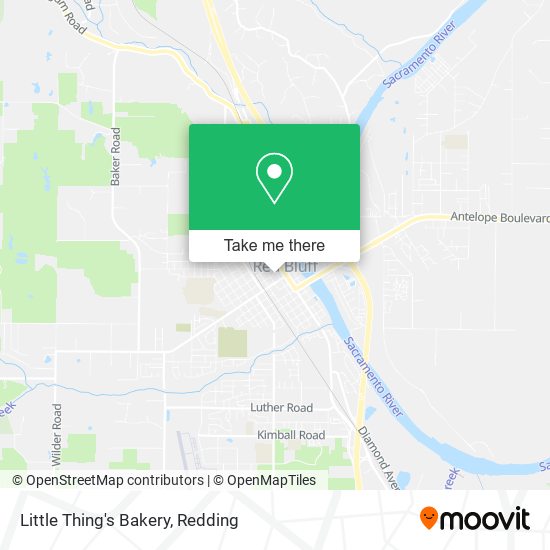 Mapa de Little Thing's Bakery