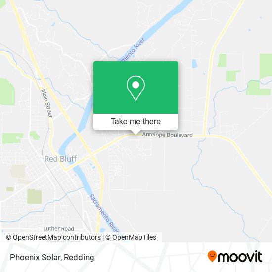 Phoenix Solar map