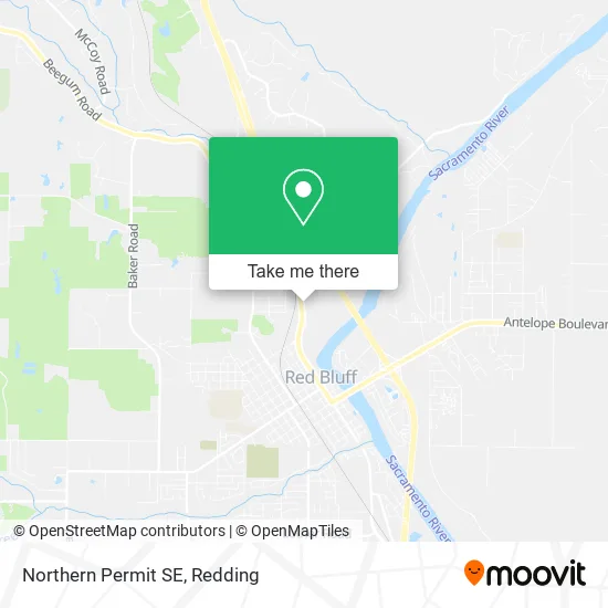 Northern Permit SE map