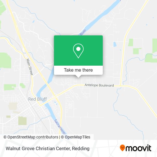Walnut Grove Christian Center map