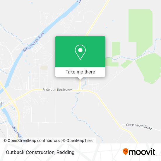 Outback Construction map