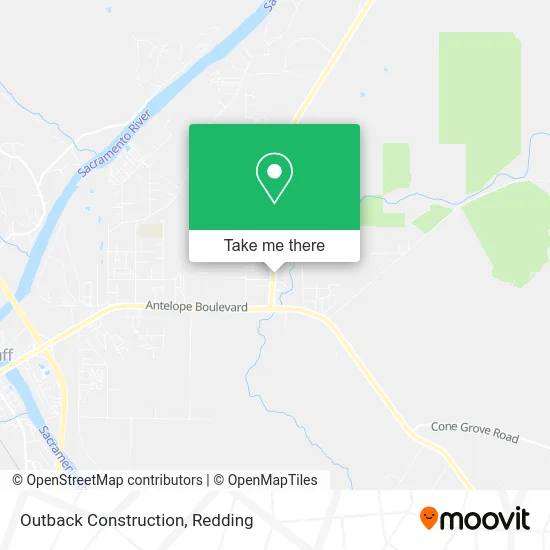Outback Construction map