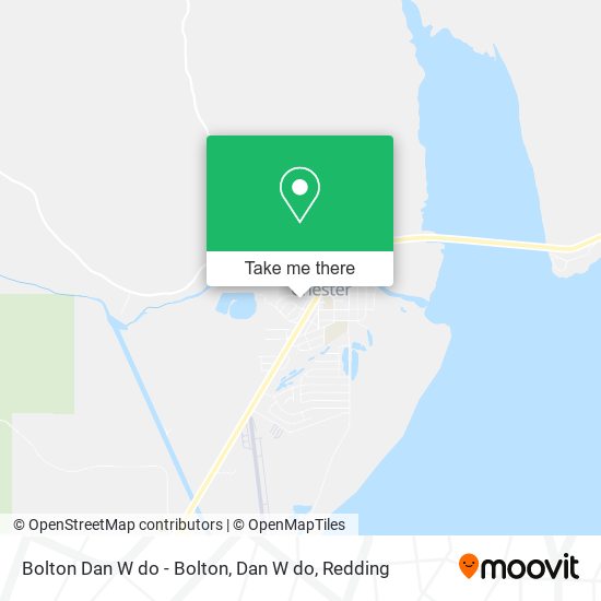 Mapa de Bolton Dan W do - Bolton, Dan W do