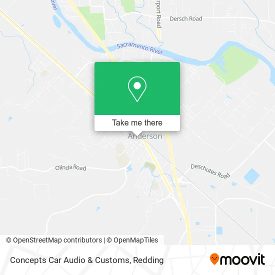 Concepts Car Audio & Customs map