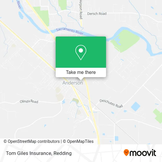 Tom Giles Insurance map