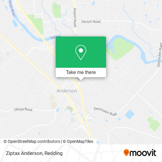 Mapa de Ziptax Anderson