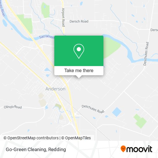 Go-Green Cleaning map