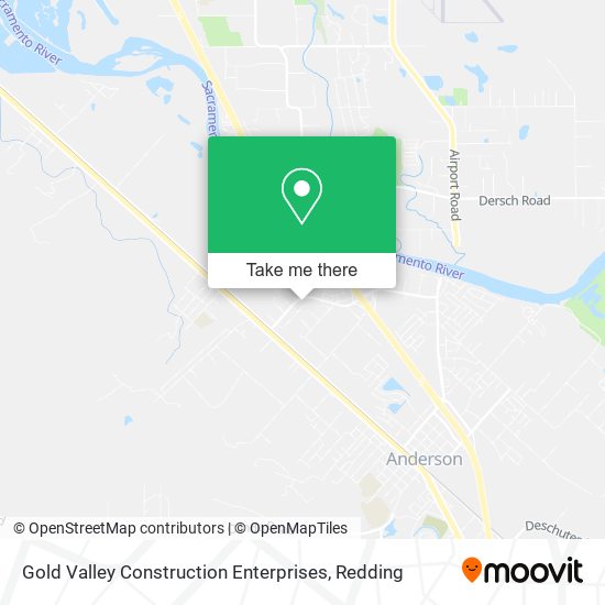 Gold Valley Construction Enterprises map