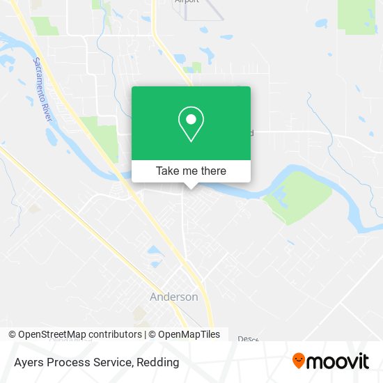 Mapa de Ayers Process Service