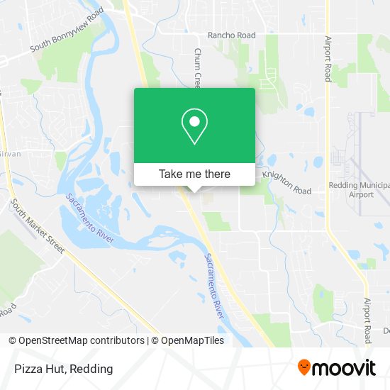 Pizza Hut map