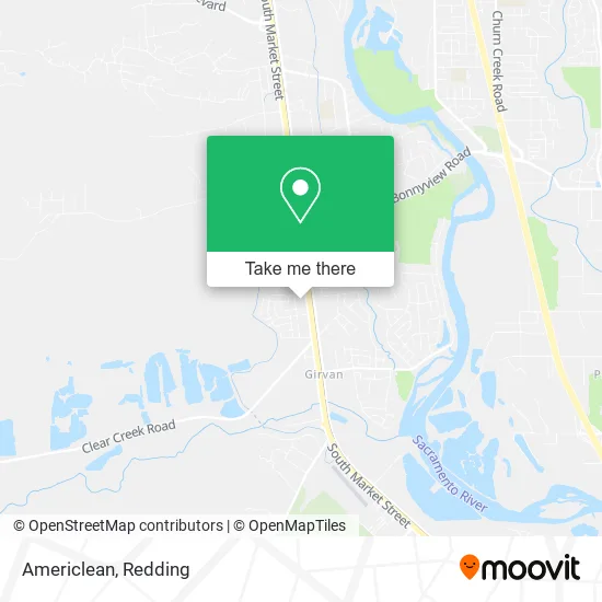 Americlean map