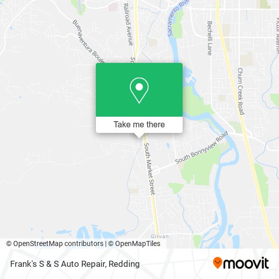 Frank's S & S Auto Repair map