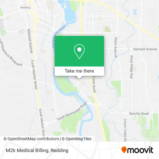 Mapa de M2k Medical Billing