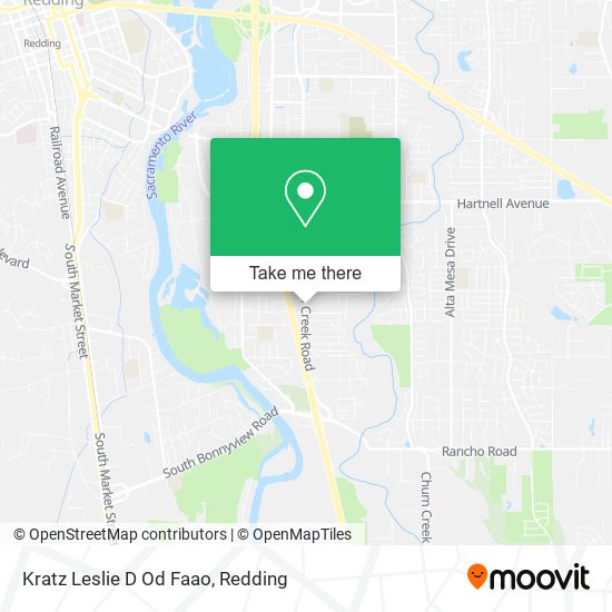 Kratz Leslie D Od Faao map