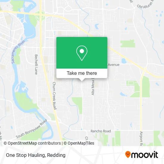 One Stop Hauling map