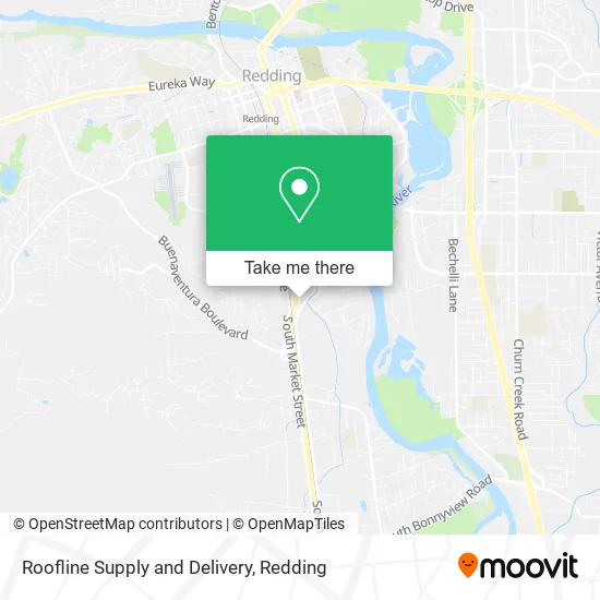 Roofline Supply and Delivery map