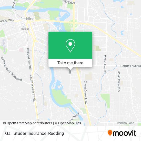 Gail Studer Insurance map